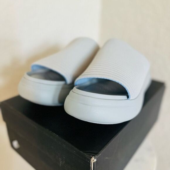 Rag & Bone Brixley‎ Knit Slide Sandal, Gray/Blue, Size 10 (Euro 40), NWT - Picture 8 of 16
